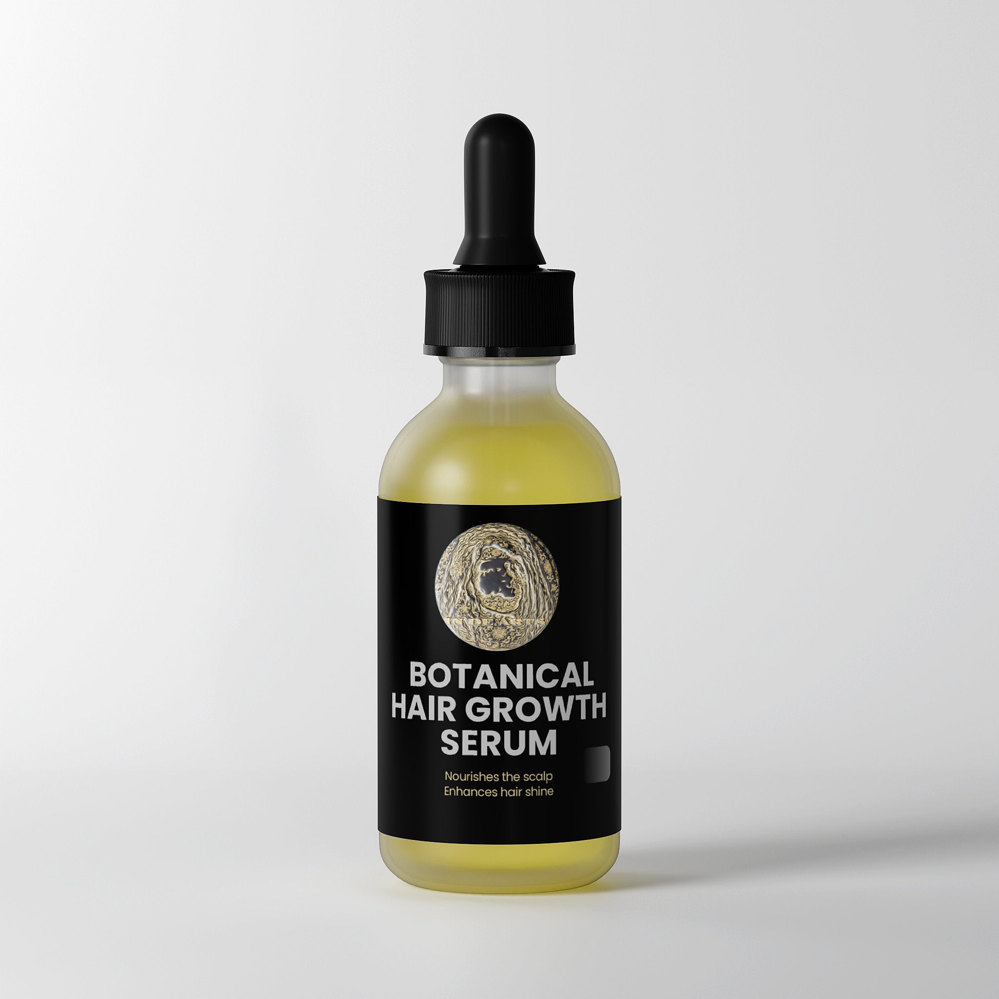 Botanical Hair Growth Serum – Natural Herbal Formula for Thicker, Stronger Hair