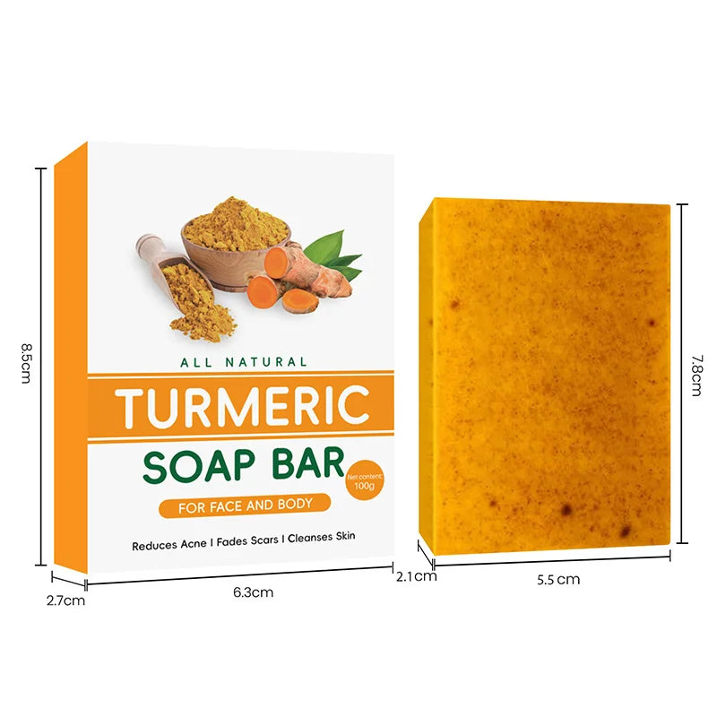 Turmeric Granular Soap Lemon Soap Kojic Acid Soap Ginger Bath Cleansing Soap Body Whitening Body Care Oil Removal Handmade Soap